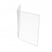 FixtureDisplays® Acrylic Plexiglass Lucite Dual Frame Sign/Menu Photo Holders, measuring 4 x 6 inches 100842